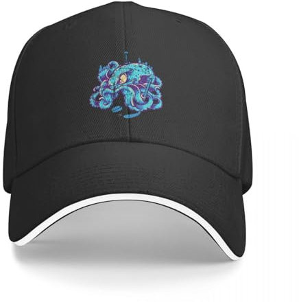 OOAXBEED Casquette De Baseball de Hockey sur Glace de Seattle Kraken, Casque de sécurité, Casquettes Tactiques Militaires, Chapeau pour Hommes, Chapeau de Luxe pour Femmes