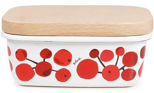 GLETSF Mantequera Rectangular Portamantequera para Encimera Y Frigorífico Caja Multifuncional para Conservar La Frescura De Aperitivos, Quesos Y Postres