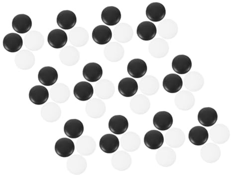 Milisten 360 Piezas de Piedras de Juego de Go de Resina Resistentes y Finamente Elaboradas para Torneos Competitivos y Partidas de Mesa
