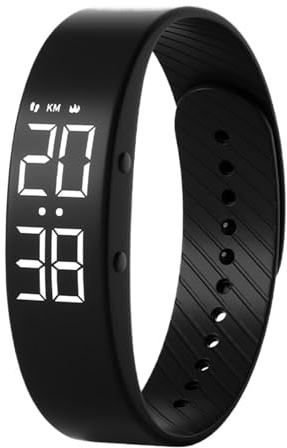Pulsera de Alarma Vibratoria Silicone Impermeable Moderno Delgado