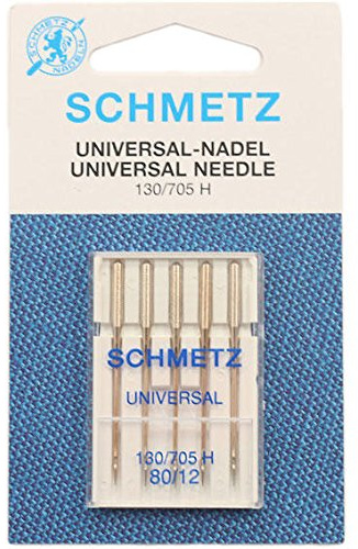 Universal Nähmaschinennadeln Schmetz Größe 80/12 5 Stück Karte