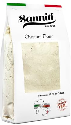 Sanniti Italian Gluten Free Chestnut Flour, 500 grams