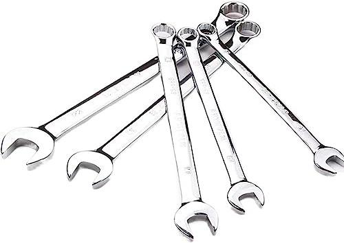 Set Chiavi Inglese Chiave a cricchetto a doppio uso Plum Blossom Open End Chiave a cricchetto 6MM-32MM Chiavi combinate Dado Chiave combinata Utensili manuali for riparazione Chiavi Inglese ( Size : 1