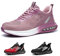 TQGOLD Scarpe Antinfortunistiche Uomo Donna Leggere Scarpe da Lavoro con Punta in Acciaio Traspiranti Antiscivolo Scarpe Protettive Industriali(Rosa,37EU)