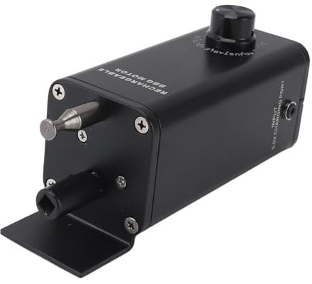 Motor de Asador de Parrilla de Aleación de Aluminio, Motor de Asador de Repuesto Eléctrico de Parrilla Universal, Recargable Ajustable de 10 W 3 a 12 V L