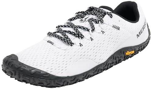 Merrell herr Vapor Glove 6 sneakers, vit/svart, 40 EU, Vitsvart, 50 EU