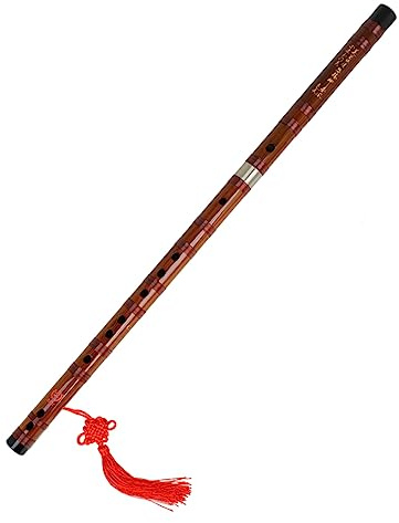 BESTonZON Chinesische Windbambusflöte Chinesisches Instrument Bambusflöte für Anfänger Spielset für Bambusflöte f-Taste bittere Klarinette Anfängerflöte Bitterer Bambus
