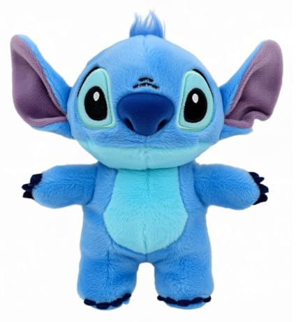 TA&MA Disney Stitch Kuscheltier Bag Clip 14 cm – Lilo und Stitch Stofftier, Dreaming Stitch Plüschtier, Stitch und Angel Accessoire für Taschen & Schlüssel – Stitch Sachen für Fans (Stitch Blau)