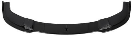 frontspoiler lippe, Stoßfänger Lippenspoiler, Sportlicher Look, Schützt das Auto, E60 E61 M Sport 2005-2010, Hergestellt aus ABS (glänzend schwarz)