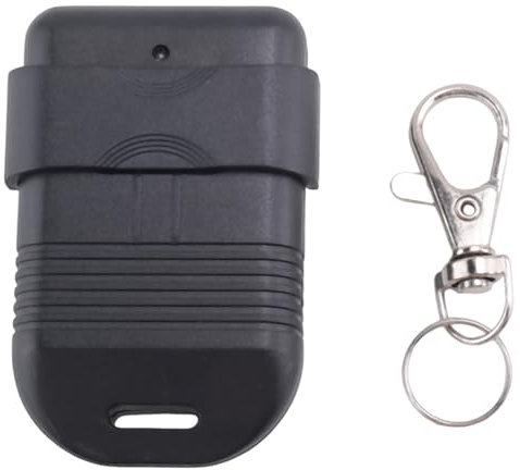 Bosiyrggrl 8 Dip Switch 433Mhz Smart Copy Remote Control Fixed Code 2 CH Duplicator for Gate Garage Door Opener or Alarm System, Easy Install