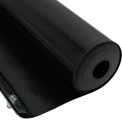 vidaXL Barrera de Raíces con Rails y Conectores, Tela Paisajística Negra, 0.7 x 3m, HDPE, 1.5mm, Duradera, Previene Malezas, Ideal para Jardinería, Protección, División de Jardín, Esencial para el C