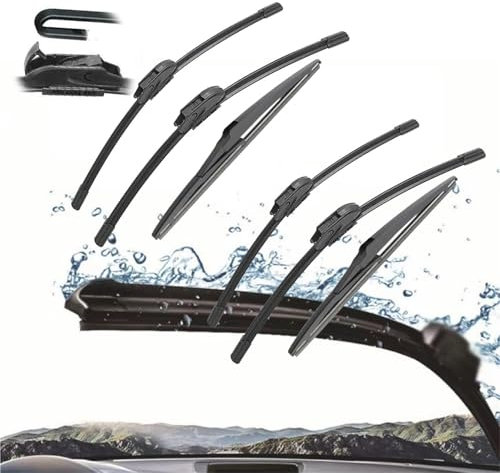3PCS,For Mazda 6 Wagon MK1 2002-2008 22 + 18+ 12 Front Rear Wiper Blades Windshield Windscreen Window Cutter Accessories
