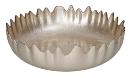 BRANDANI 51095 Ciotola Lurex, Champagne, Vetro, 30 cm