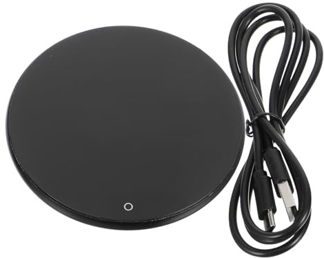 SOLUSTRE Almohadilla Térmica USB Calentador de Tazas para Leche y Café para Oficina y Hogar Puerto Type-c