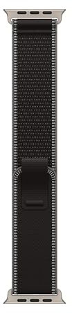 Apple Watch Band - Trail Loop - 49 mm - svart/gråsvart - S/M
