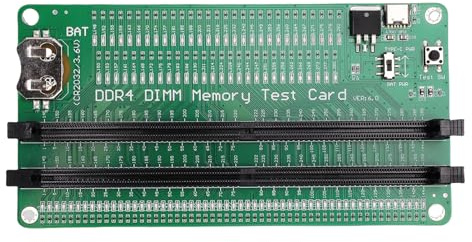 Eujgoov Complete DDR4 RAM Slot Diagnostic Kit LED Tester Card for Desktop Server