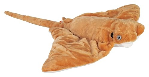 Wild Republic Cuddlekins Kuhnasenrochen, Stofftier, Baby-Geschenk für Mädchen und Jungen, Kinder Plüschtier, Kuscheltier Für Babys, Spielzeug aus Recyclingmaterial, 30 cm