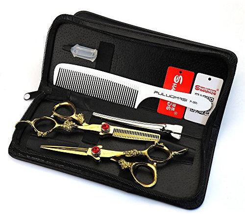 Strumenti per modellare parrucchiere 5,5 pollici taglio di capelli set 440C forbici alta durezza parrucchiere dedicato forbici