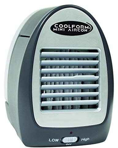 BEST DIRECT Coolform Aircon As Seen on TV Mini-Klimaanlage für den persönlichen Gebrauch 2 Lüfter mit unterschiedlicher Geschwindigkeit Tragbarer und einfacher Aktualisierung und Kühlräume