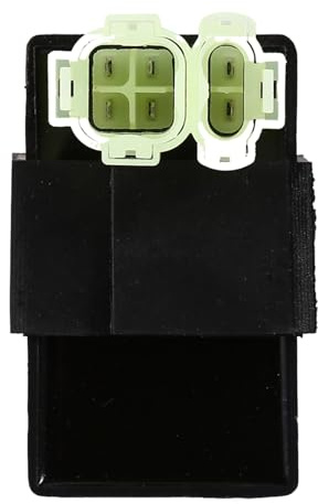 BOROCO CDI/Zündeinheit, 2 Stecker AC 6-polig Zündspule CDI china Box Modul für GY6 4-Takt 50ccm 60ccm 80cc 125cc 150cc ATV Go Kart Moped Roller 4 Wheeler Quad