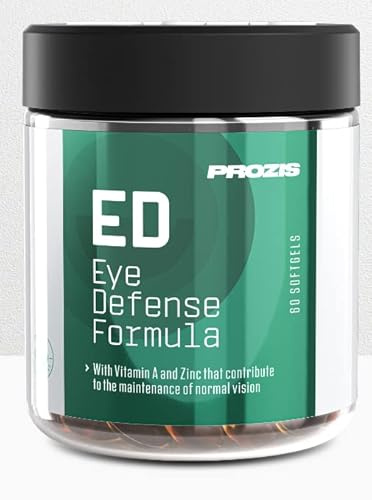 Prozis Eye Defence Formula 60 softgel - luteina, Zeaxantina, Zinco + Vitamine (formula salute occhi)