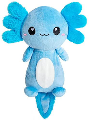 Axolotl Microwavable Unscented Heating Pad for Women and Kids- Cute Soft Cozy Pillow Plush Heatable Warm Stuffed Animals - Kawaii Hot and Cold Plushie Food Toy - Axolotl Gifts for Girls and Boys