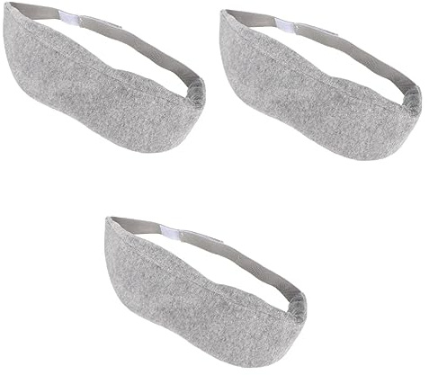 GLEAVI 3 St Sömnmask Justerbar Ögonskugga Sovande Ögonskugga Ögonskydd För Att Justerbar Ögonbindel Resor Blackout Ögonskydd Justerbart Ögonskydd Barn På Natten Ögonmask Sammet
