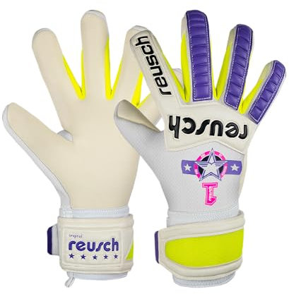 Reusch Legacy Pro Am Silver Torwarthandschuhe für Erwachsene mit Evolution Negative Cut und ultimativem Grip