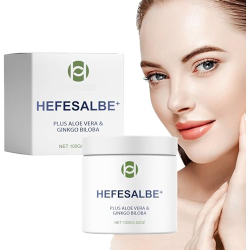 Alelyer Yeast Ointment Hefesalbe,Hefe Körperpeeling,Algensalbe,Hefe-Salbe Premium für Reibeisenhaut und trockener Haut,Reinigung von Gesicht und Körper Für alle Hauttypen Frauen und Männer