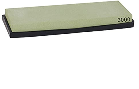 ISCBAFYX 240-10000 Körnung Japanischer Messerschärfstein mit Rutschfester Matte Küchenschleifstein zum Schleifen und Polieren von Wassersteinen Messerschärferstein (Größe: 3000 Körnung)