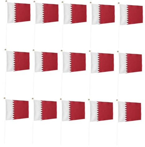 GOOHOCHY 50stücke Handheld Nationale Fahne Tragbare Patriotische Flagge Sportveranstaltungen Feiern Leicht Einfach Zu Tragen Dekoration Für Wm Und Events