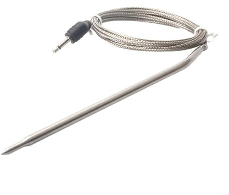 HOHOVYVY Sonda di carne di ricambio per termometro per arrosti Thermopro TP25 TP27, in acciaio, sonda di temperatura per barbecue (1 pezzo)