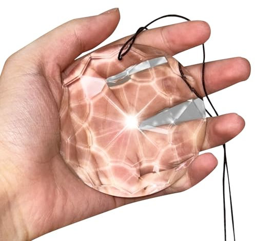 Acchiappasole in cristallo, prismi da appendere, per finestre, acchiappasole in cristallo, decorazione per la casa, idea regalo, per finestre, regalo per giardino