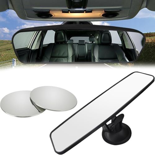 3 Pcs Rear View Mirror For Driving Test, Driving Instructor Mirror, Interior Car Mirror For Driving Test For Car, Suv, Trucks