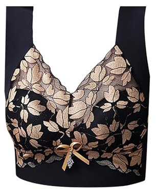 The Deal Schnäppchen Angebote Spitze BH Damen Ohne Bügel Große Größen Breite Träger Komfort BH Push Up Vollschalen BH Bralette Große Brüste Bequeme BHS Für Damen Warehouse Deals Blitzangebote Damen
