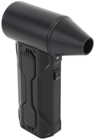 Tryckluftsdammare, 160000 RPM elektrisk jettorrfläkt, 3 växlar justerbar Återanvändbar Luftfläkt turbofläkt för dator, tangentbord, PC, bil, hem, utomhus, Lövblåsare för uteplats