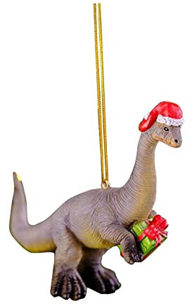 cfpqv Pendant Decoration Dinosaur Pendant Ornaments Christmas Christmas Home Decor Patios Dark Heater (A, One Size)