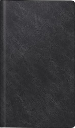 rido/idé Buchkalender Mod. reise-merker '26 | 102×172 mm, Kunststoff, schwarz