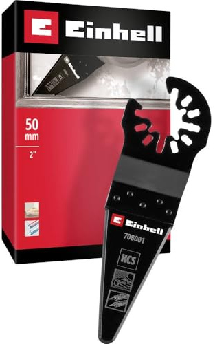 Original Einhell Schaber Spitz (CrV/SK7 Klinge, Schnellwechselfunktion, Elektrophorese-Finishing)