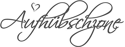 timalo® Wandtattoo fürs Badezimmer „Aufhübschzone“ | 68038-a1-schwarz-29x11
