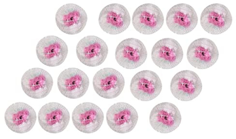 MagiDeal 20 Stück Gluehstrumpf Fuer Gaslaterne, Glühstrumpf Lampe Mantel Für Drucklampe/Gaslampe, Tragbare Ersatzdocht Öllampe Kerosin-Gaslampenzubehör – rosa weiß