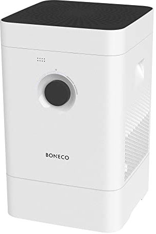 Boneco H300 - Hybrid Humidifier & Air Purifier, 3-in-1 Air Washer - Removes Contaminants Like Pollen and Smoke - Super Quiet - Multi-Settings Including Baby and Sleep Modes, (46321)