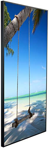 Ecowelle infrared heater with image | 750 watts | 60x100cm | Infrared heating| | Made in Germany