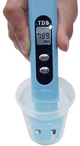 TenYua TDS Testeur de salinité numérique pour piscine d'eau salée et test de bassin à carpes koï