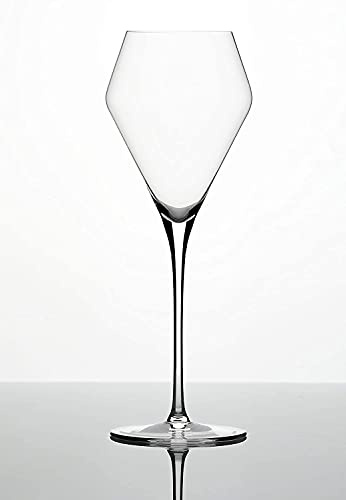 Palatina Werkstatt ® Zalto Denk'Art 2 er Set Süssweinglas im Geschenkkarton mundgeblasenen, spülmaschinenfest + speziellem Gläserpoliertuch