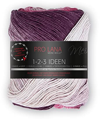 Woolly Hugs Pro Lana 1-2-3 Ideen 100g 12 Frucht
