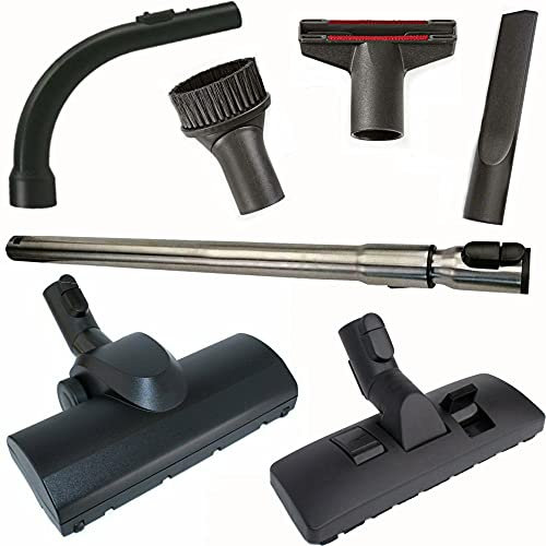 Maxorado XXL Staubsauger Ersatzteile Set für Original Miele S 5981 163 513 S 8360 I Kombidüse I Turbodüse I Rohr I Saugpinsel I Fugendüse I Polsterdüse I Handgriff