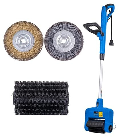 SICENXTOOLS Grout Cleaner for Tile Floors Grout Brush,Heavy Duty with Wire Surface Brush,Moss,Weed Between Floor Tiles,Patio,Board,Bricks,Pool,Pavements (20¡®Cord-120V)