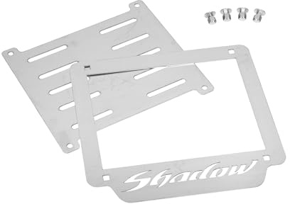 Marco de matrícula de acero inoxidable para Honda Shadow