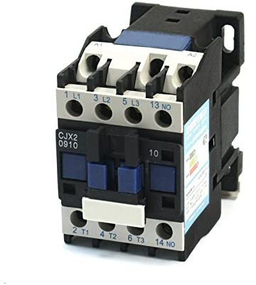 Schütz 9 A 3 Phasen 3 Pole 1 Nein 24 VAC 36 V 220 V 380 V 50 Hz / 60 Hz Spulenspannung AC. Schütz Relais electronic starter Magnetstarter 35 mm DIN-Schienenmontage Industrieelektrik BZOZHOU (Color :